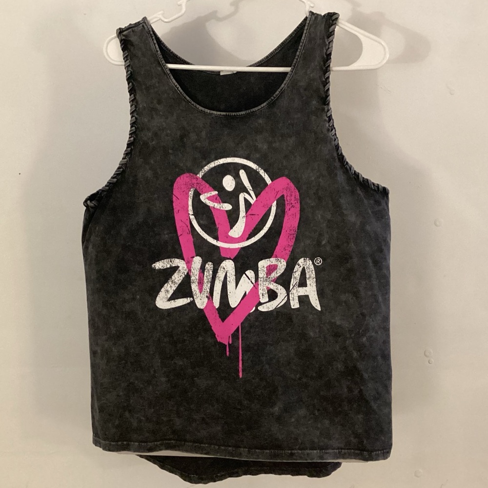 Authentic Zumba Tank - Distressed